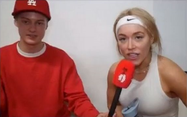 英國(guó)美女網(wǎng)紅一言不合上擂臺(tái)，將拳擊比賽一決勝負(fù)，發(fā)布會(huì)上互毆