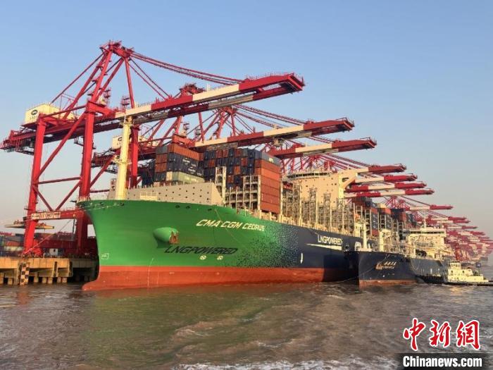 2025年上海港綠色燃料加注迎來“開門紅”