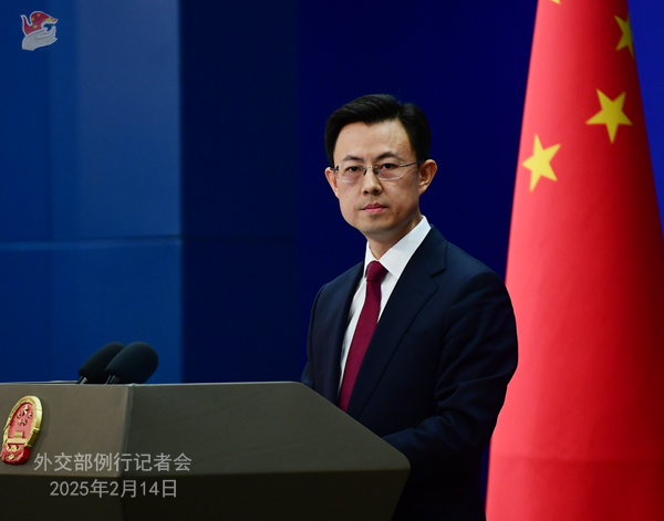 中方：中俄合作既不針對(duì)第三方，也不受第三方因素影響