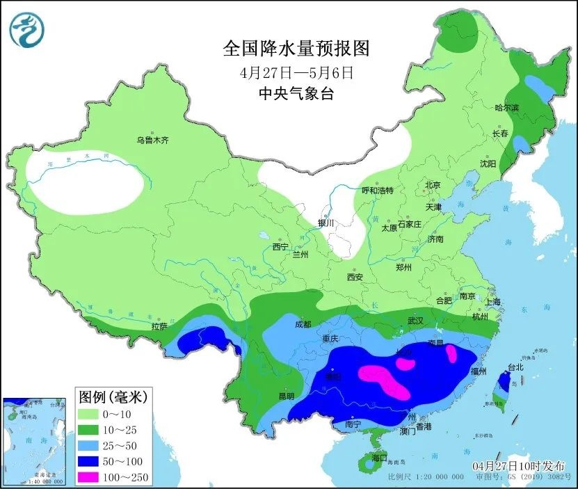 未來(lái)10天這里仍是全國(guó)降雨最突出的地方！
