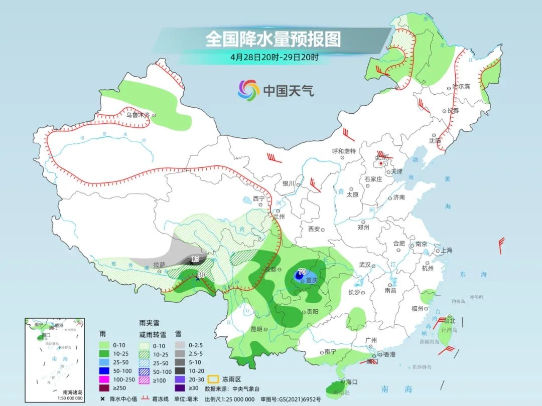 未來(lái)10天這里仍是全國(guó)降雨最突出的地方！